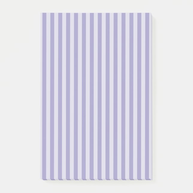 Notas Post-it® Rayas Moradas (Anverso)