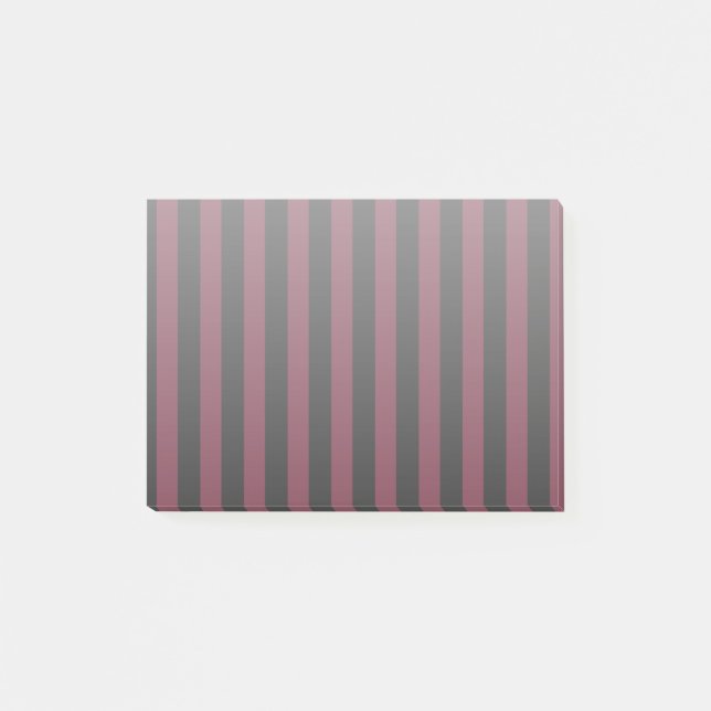 Notas Post-it® Rayas negras (Anverso)