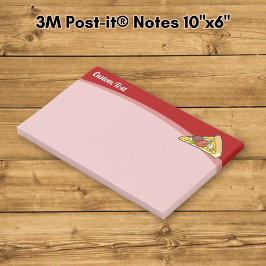 Notas Post-it® Rebanada de pizza
