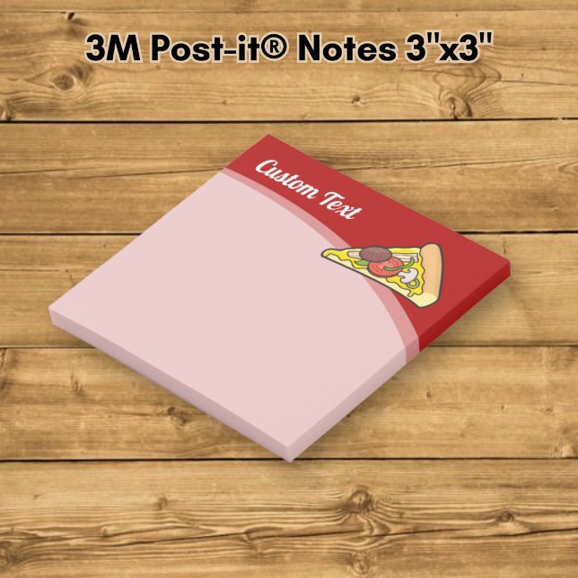 Notas Post-it® Rebanada de pizza (Subido por el creador)