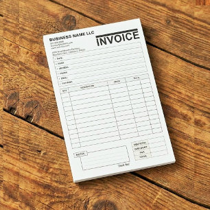 Notas Post-it® Recibos de Ventas Simples (Formularios de Pago) Bl