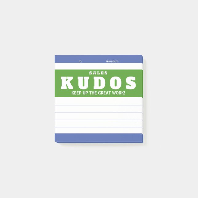 Notas Post-it® Reconocimiento de gran éxito en ventas (Anverso)