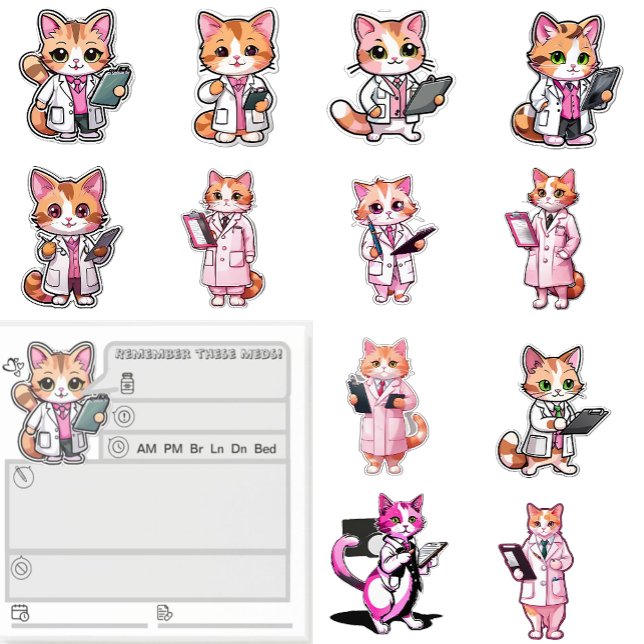 Notas Post-it® Recordatorio de medicamentos (Subido por el creador)