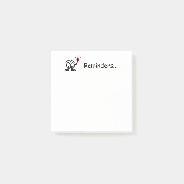 Notas Post-it® Recordatorios que no deben olvidar (Anverso)