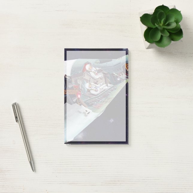 Notas Post-it® Recorrer Una nave espacial Gemini De Dos Personas  (Oficina)