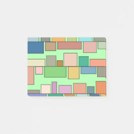 Notas Post-it® Rectángulos de Boho