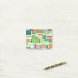 Notas Post-it® Rectángulos de Boho