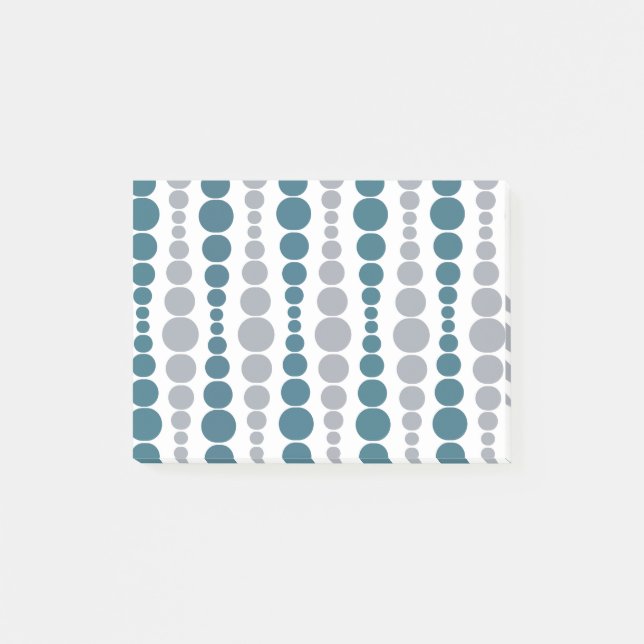 Notas Post-it® Rectángulos modernos (Anverso)