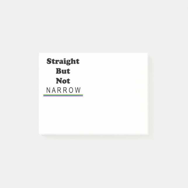 Notas Post-it® Recto, pero no estrecho (Anverso)