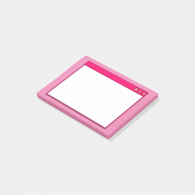 Notas Post-it® Red (En perspectiva)