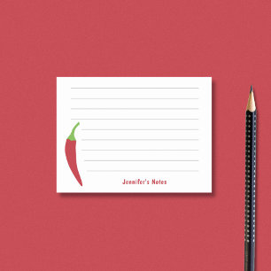 Notas Post-it® Red Chili Pepper