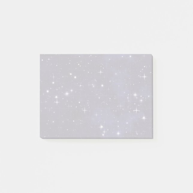 Notas Post-it® Red de cielo estrellado (Anverso)
