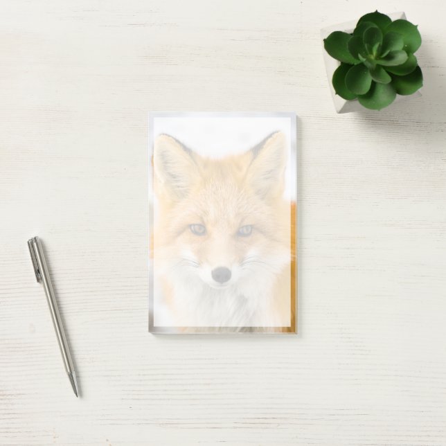 Notas Post-it® Red Fox Portrait (Oficina)