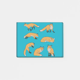 Notas Post-it® Red Foxes