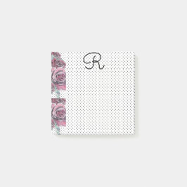 Notas Post-it® Red Rose Watercolor Womans First Post It Notes