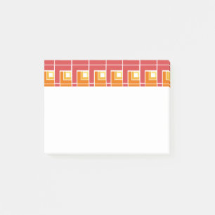 Notas Post-it® Red Topsy Turvy