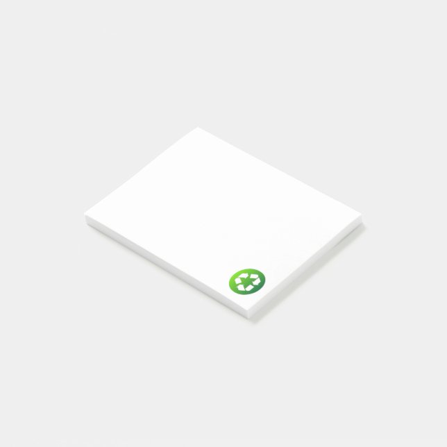 Notas Post-it® ¡Reduzca la reutilización reciclan! (En perspectiva)