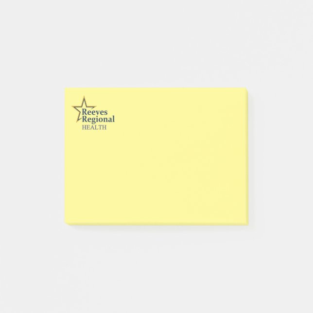Notas Post-it® Reeves Regional (Anverso)