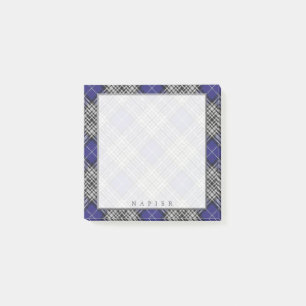 Notas Post-it® Regal Scottish Clan Napier Tartan