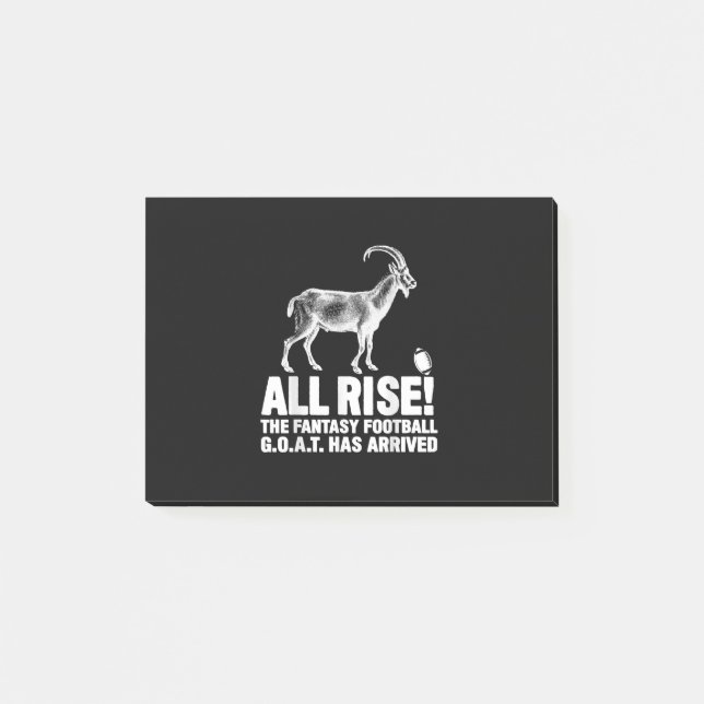 Notas Post-it® Regalo de gasa de fútbol de la Liga de Campeones (Anverso)