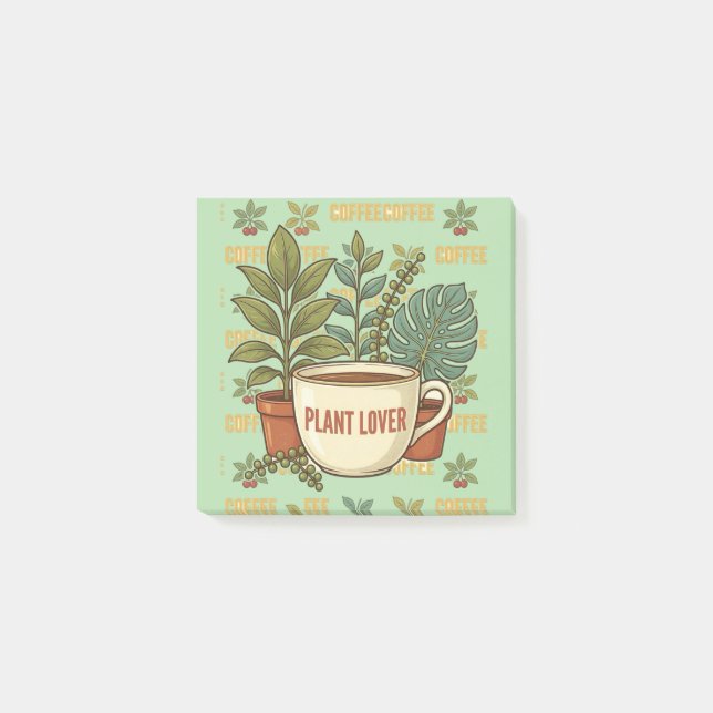 Notas Post-it® Regalo de mamá planta estética (Anverso)