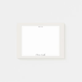 Notas Post-it® Regalo de personalización de nombre de guión perso