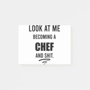Notas Post-it® Regalo Divertido de Cocina para Chef Camiseta Dive