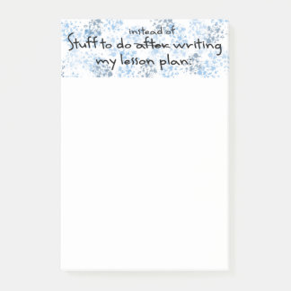 Notas Post-it® Regalo divertido del profesor