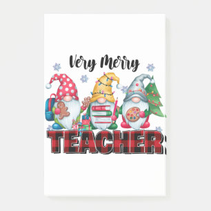 Notas Post-it® Regalo para Maestro Profesor Muy Alegre