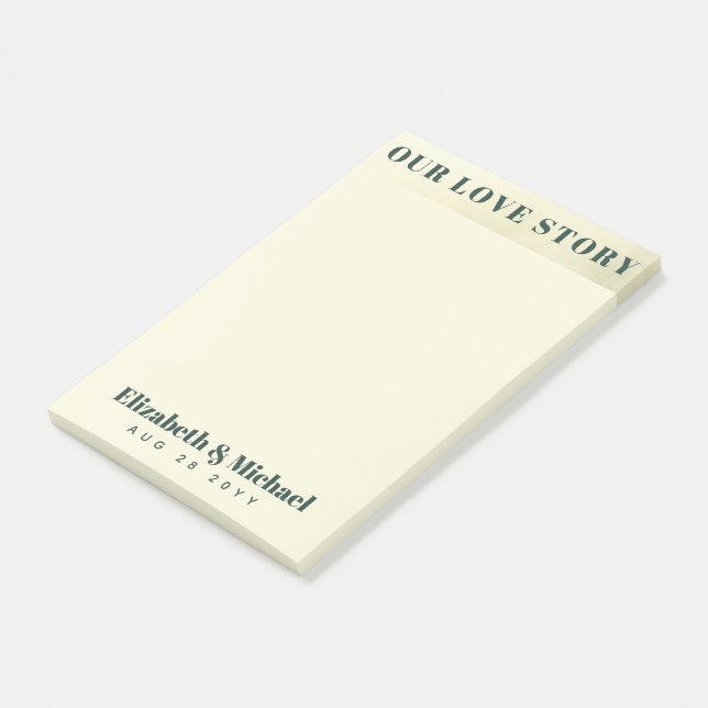 Notas Post-it® Regalos de FOTOS para NUESTROS Personalizados DE N (En perspectiva)