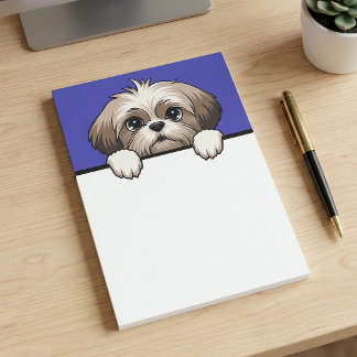 Notas Post-it® Regalos para Amantes de Perros Shih Tzu Adorables