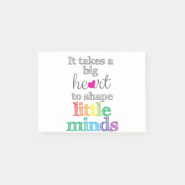 Notas Post-it® Regalos para profesores: Primer día de escuela, pr