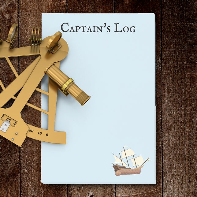 Notas Post-it® Registro de barcos del capitán (Subido por el creador)