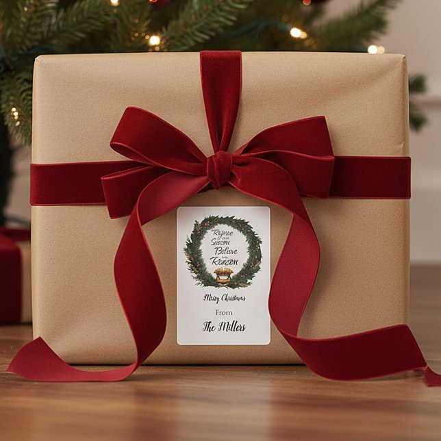 Notas Post-it® Regocijarse y creer en la natividad personalizada (Subido por el creador)