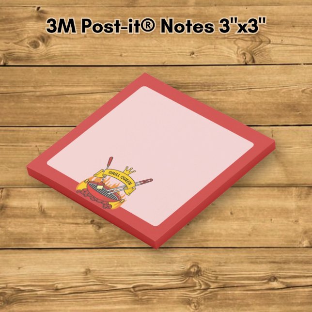 Notas Post-it® Reina de la parrilla (Subido por el creador)