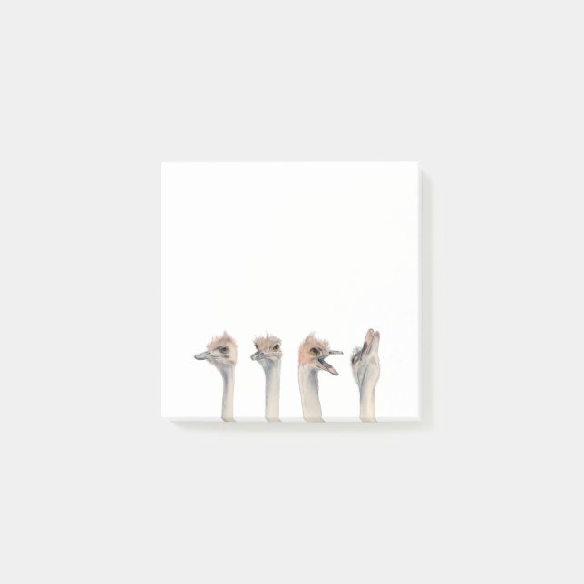 Notas Post-it® Reina divertida del drama de la acuarela el | de (Anverso)