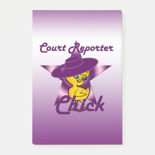 Notas Post-it® Reportero judicial #9