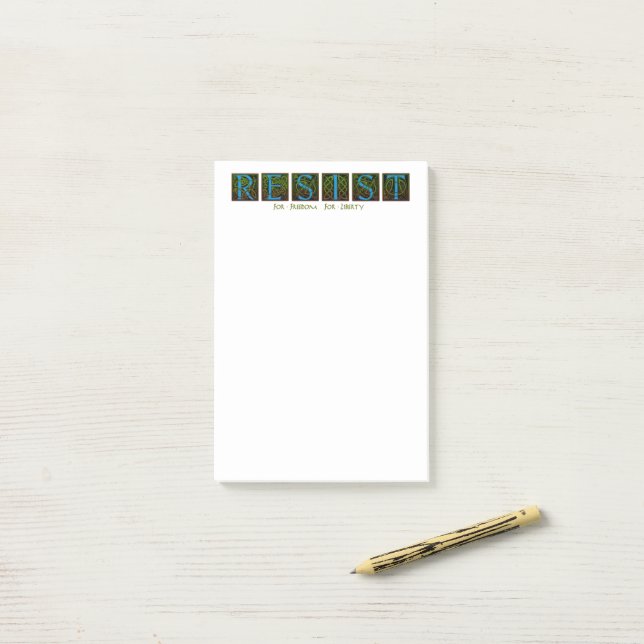 Notas Post-it® Resist (Escritorio)