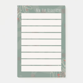 Notas Post-it® Resoluciones de Año Nuevo
