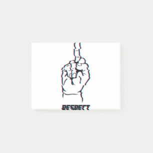 Notas Post-it® Respecto
