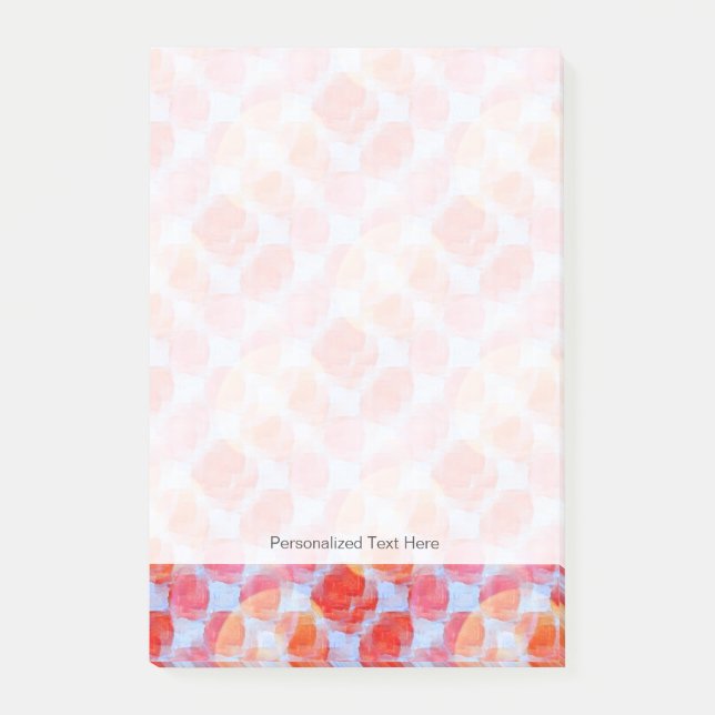 Notas Post-it® Resplandor del fondo de la textura del diseño (Anverso)