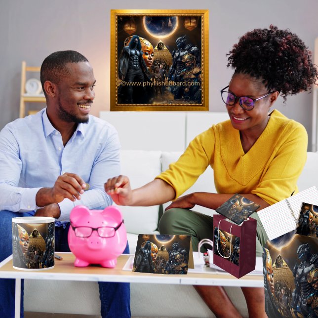 Notas Post-it® Restaurando La Dignidad De Nuestros Ancestros (Get the full collection at: https://bit.ly/BlackFutureZazzle)