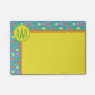 Notas Post-it® Restaure - los lunares coloridos con sabor a fruta