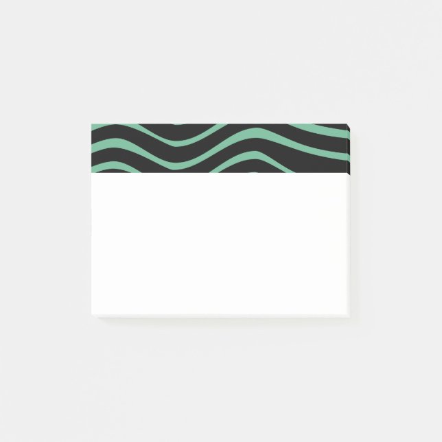 Notas Post-it® Resumen de Bauhaus Seafoam Green (Anverso)