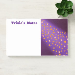 Notas Post-it® Resumen de las hojas de otoño a la luz de la luna