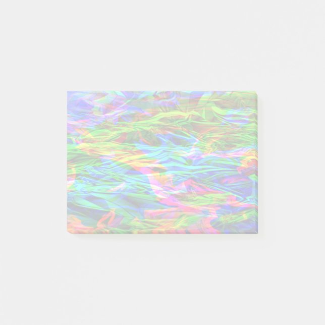 Notas Post-it® Resumen del arcoiris brillante (Anverso)