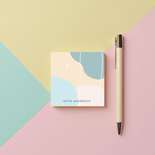 Notas Post-it® Resumen minimalista Pastel (Subido por el creador)