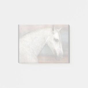 Notas Post-it® Retrato de caballo andaluz y gris