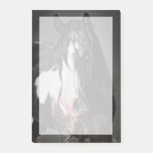 Notas Post-it® Retrato de caballo II