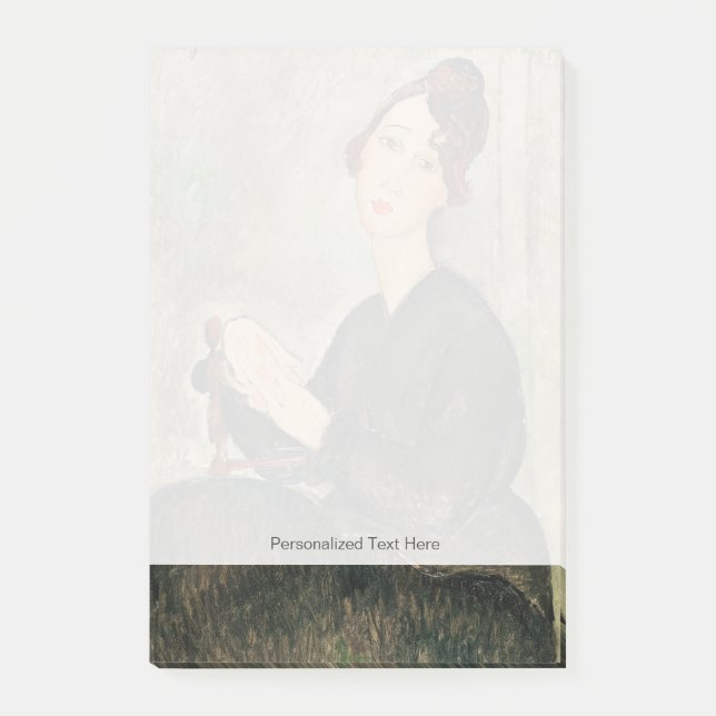Notas Post-it® Retrato de Dedie Hayden, 1918 (Anverso)
